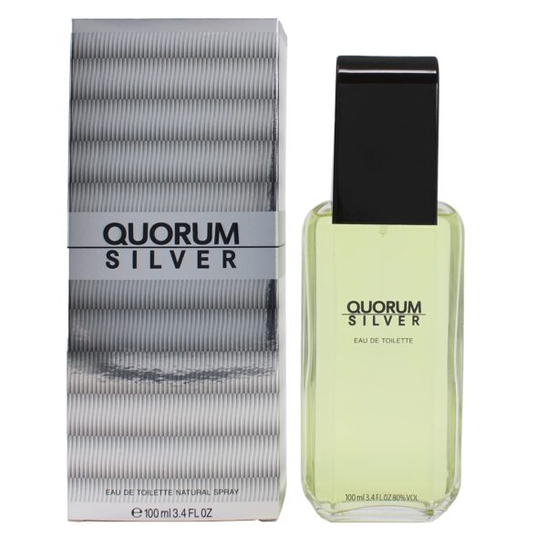 QUORUM SILVER EDT 3.4 OZ SPR (M)